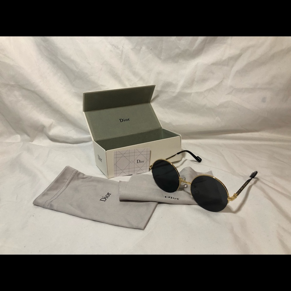 Christian Dior Round Frame Sunglasses